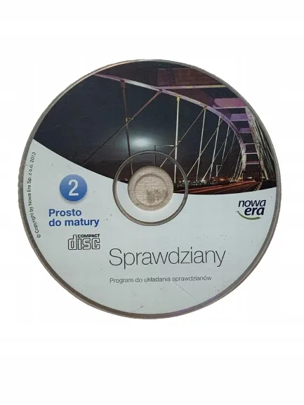 Okładka: PROSTO DO MATURY klasa 2 SPRAWDZIANY generator NA CD matematyka NOWA ERA