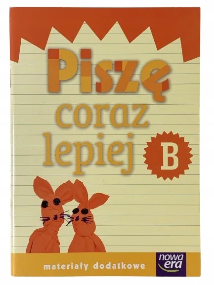 Okładka: zeszyt do kaligrafii NAUKA PISANIA po śladzie kl.1