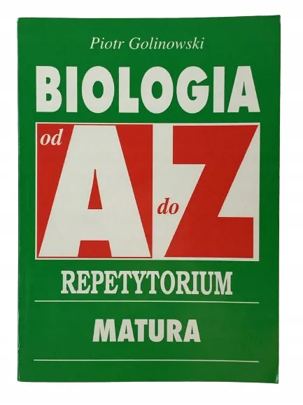 Okładka: BIOLOGIA Repetytorium Maturzysty BDB MATURA