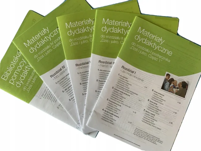 Okładka: DZIS i JUTRO 1 książka nauczyciela KARTKÓWKI 8