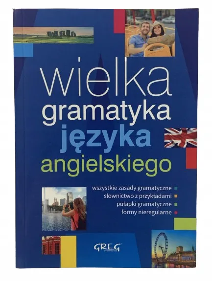 Okładka: Wielka gramatyka języka angielskiego GREG