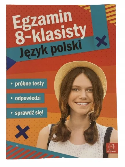 Okładka: Egzamin ósmoklasisty język polski TESTY Z ODP.