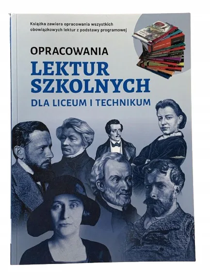 Okładka: OPRACOWANIA lektur bryk ściąga język polski liceum