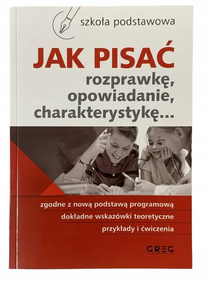 Okładka: WYPRACOWANIA KLASA 4 5 6 7 8 SZTUKA PISANIA rozprawka opowiadanie opis