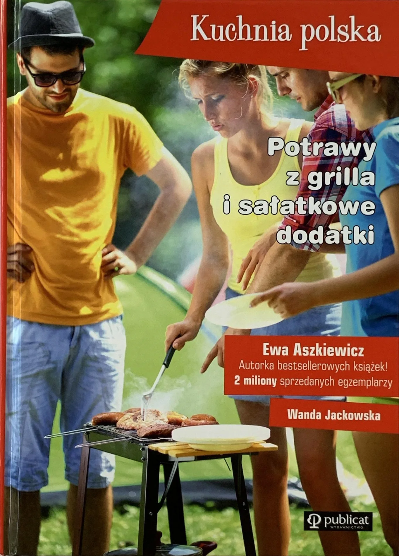 Okładka: Potrawy z grilla dania przysmaki grillowanie bdb