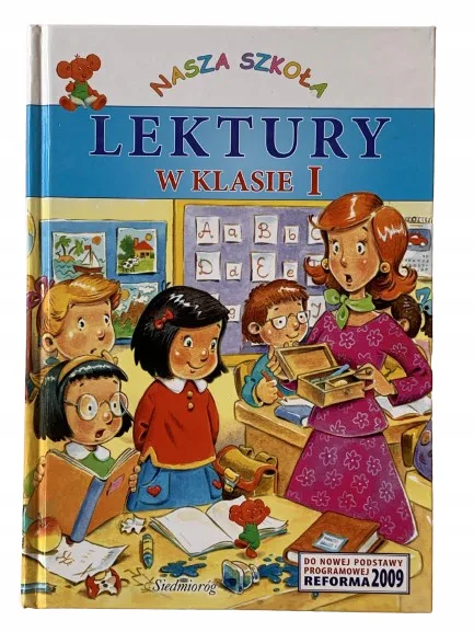 Okładka: Lektury do klasy 1 lakierowana okładka stan bdb