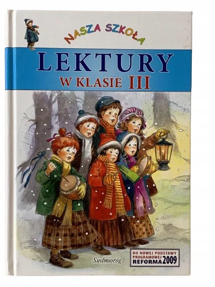 Okładka: Lektury do klasy 3 lakierowana okładka stan bdb