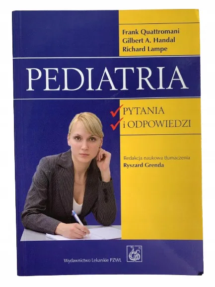 Okładka: PEDIATRIA Pytania i odpowiedzi PZWL QUATTROMANI