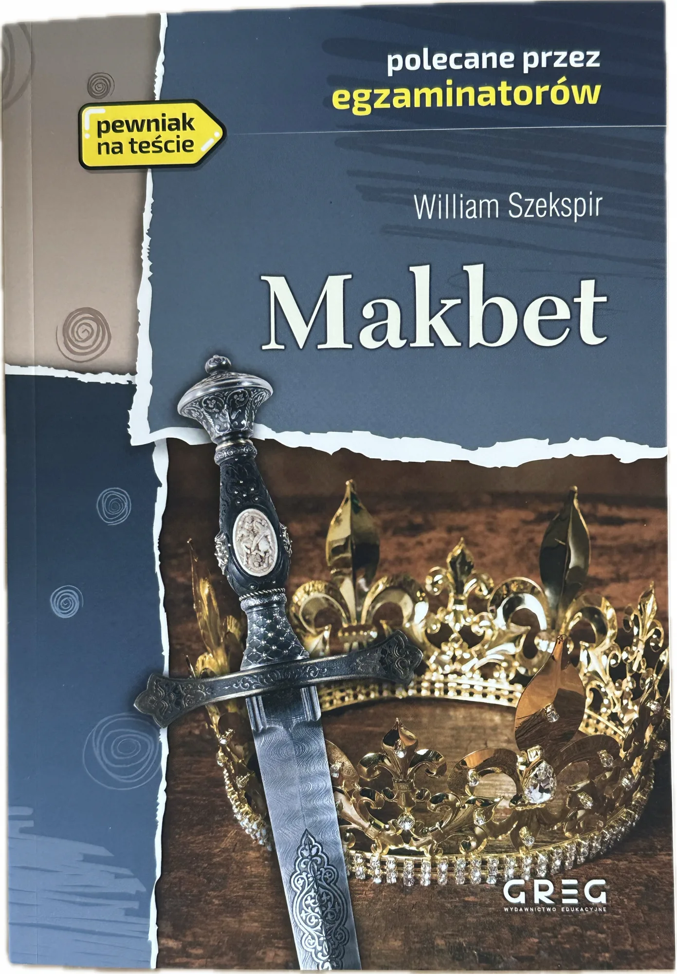 Okładka: Makbet William Szekspir LEKTURA Z OPRACOWANIEM