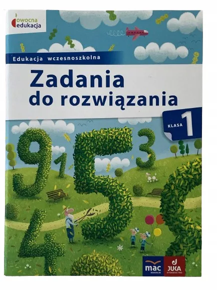 Okładka: MAC JUKA zbiór zadań matematyka klasa 1 zadania