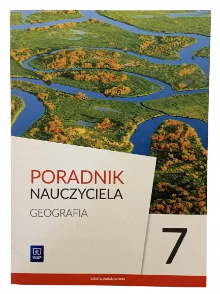 Okładka: Geografia KLASA 7 książka poradnik nauczyciela