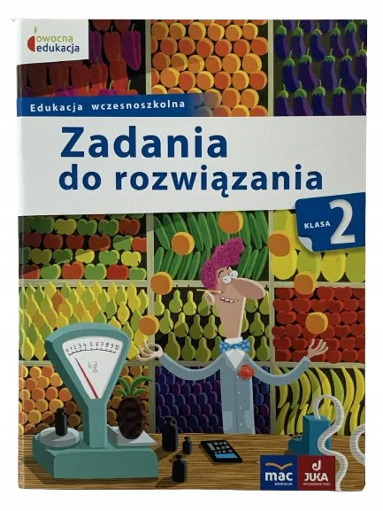 Okładka: MAC JUKA zbiór zadań matematyka klasa 2 zadania
