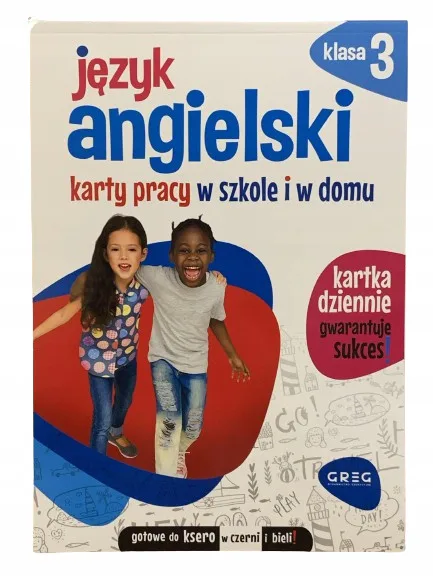 Okładka: Język angielski klasa 3 karty pracy na sprawdziany