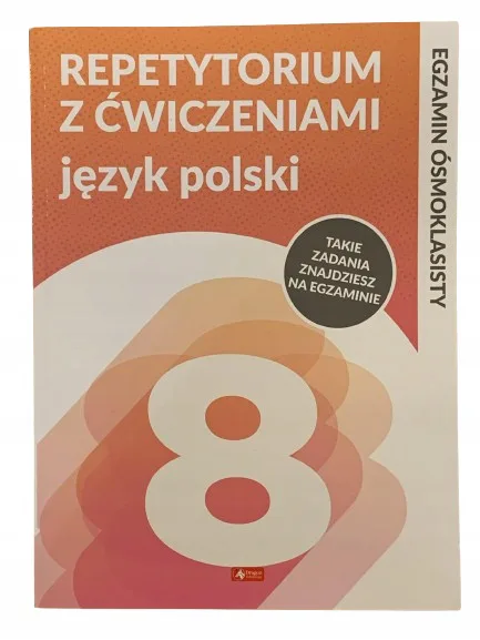 Okładka: Egzamin ósmoklasisty Repetytorium z ćwiczeniami