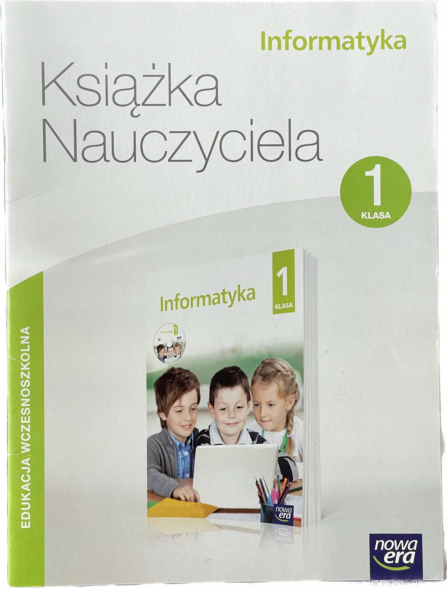 Okładka: Elementarz odkrywców 1 informatyka nauczyciela bdb