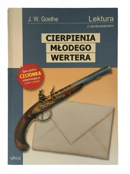 Okładka: Cierpienia młodego Wertera lektura z opracowaniem
