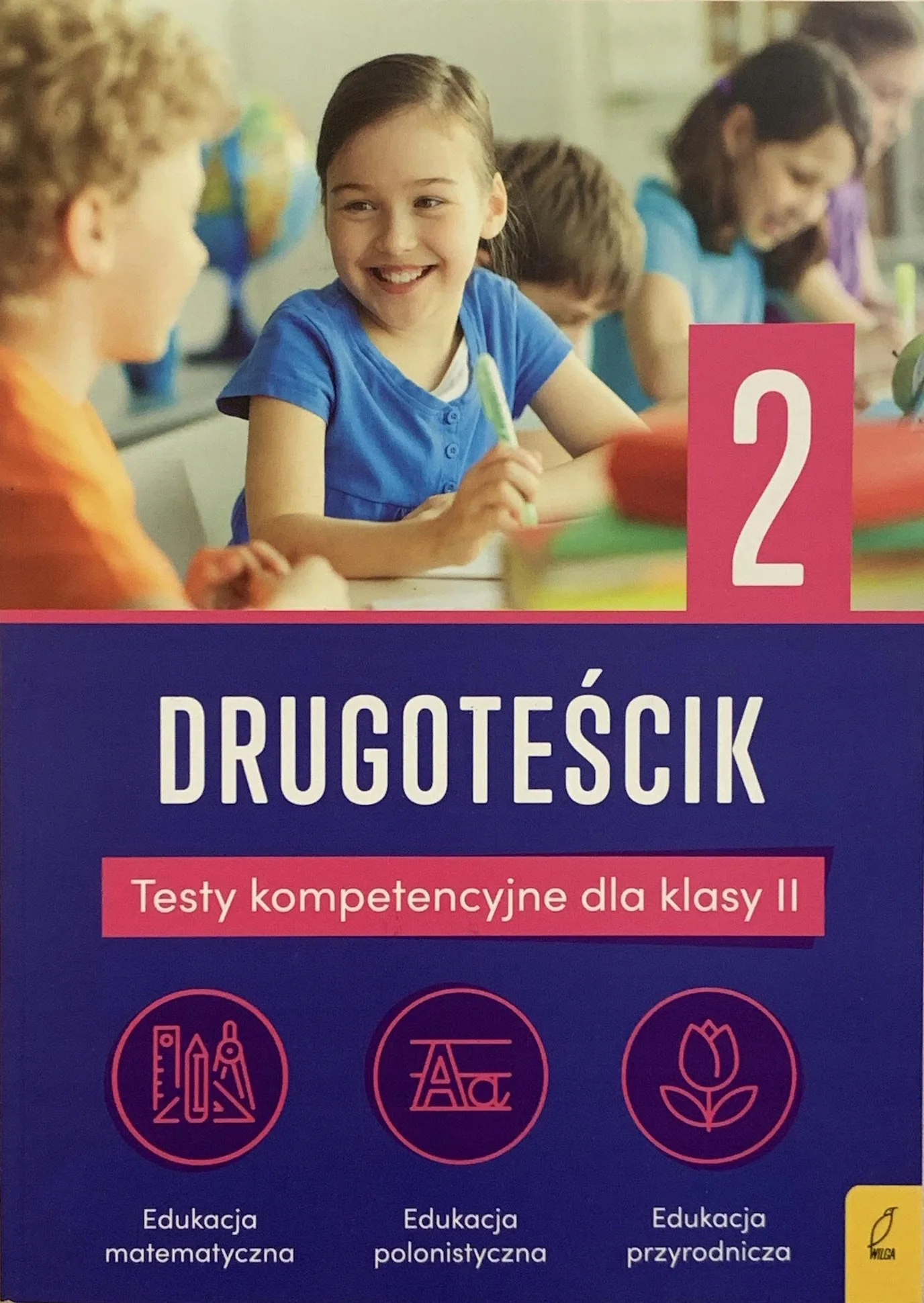 Okładka: klasa 2 TEST sprawdzian KOMPETENCJI drugoteścik