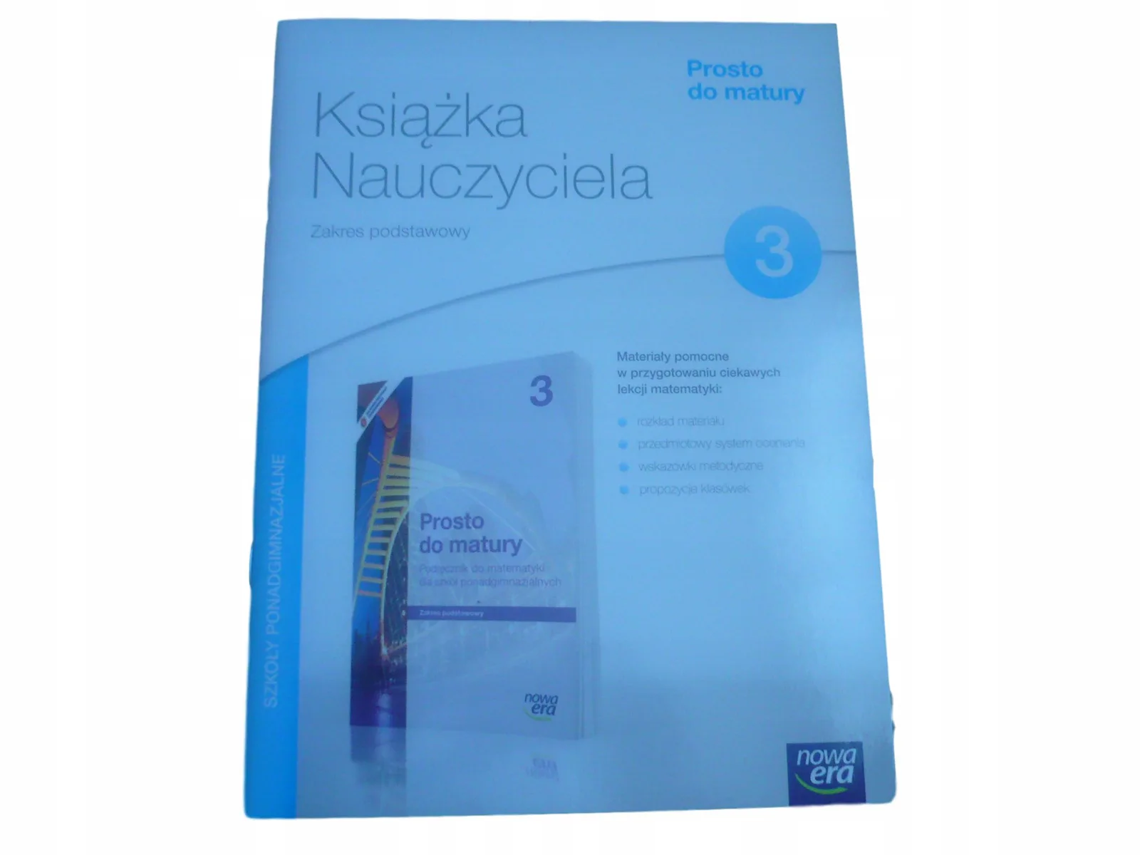 Okładka: PROSTO DO MATURY 3 książka nauczyciela SPRAWDZIANY
