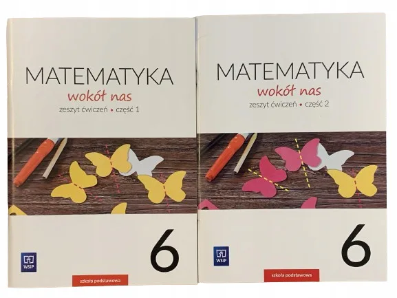 Okładka: MATEMATYKA wokół nas klasa 6 WSIP zeszyt ćwiczeń