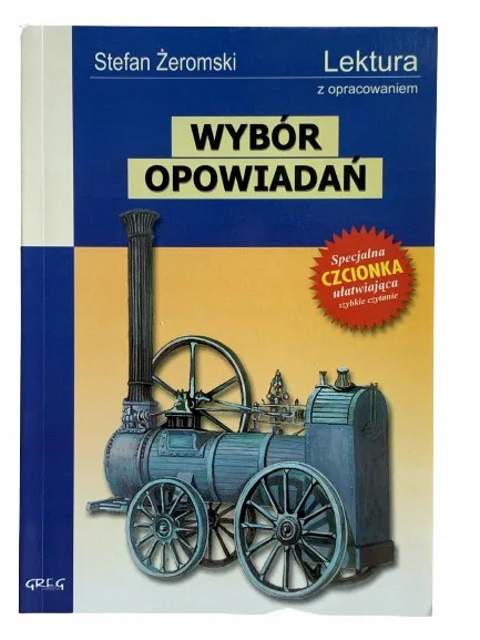Okładka: Żeromski opowiadania lektura z opracowaniem