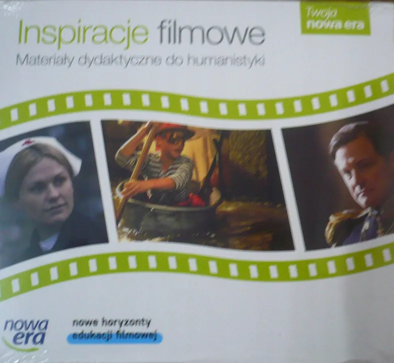 Okładka: INSPIRACJE FILMOWE MATERIAŁY DYDAKTYCZNE NOWA ERA