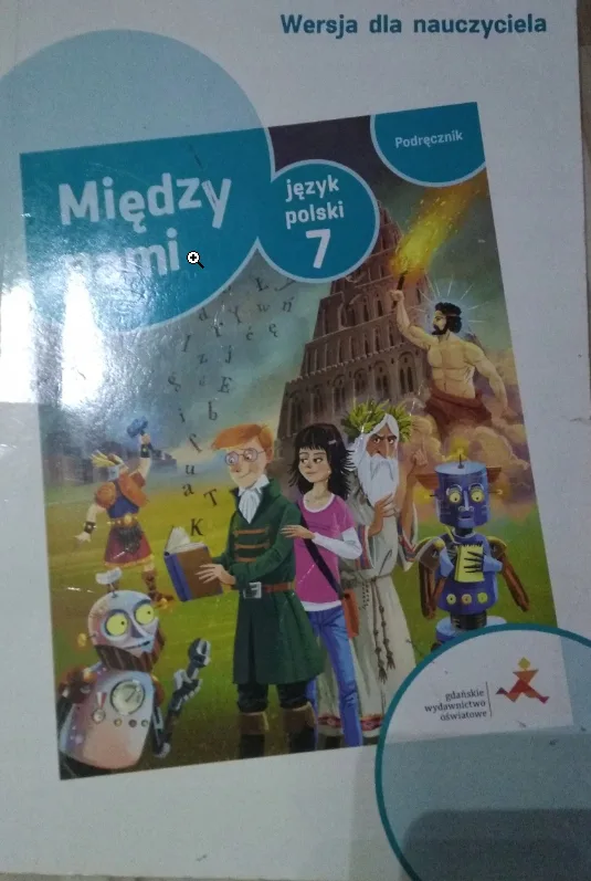 Okładka: MIĘDZY NAMI klasa 7 KSIĄZKA NAUCZYCIELA poradnik metodyczny