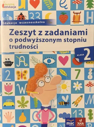 Okładka: MAC JUKA zbiór zadań matematyka klasa 2 zadania