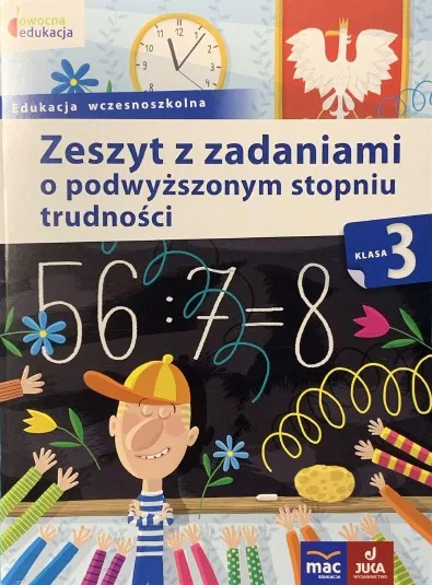 Okładka: MAC JUKA zbiór zadań matematyka klasa 3 zadania