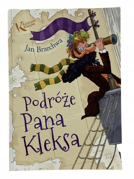 Okładka: Podróże Pana Kleksa Jan Brzechwa lektura twarda