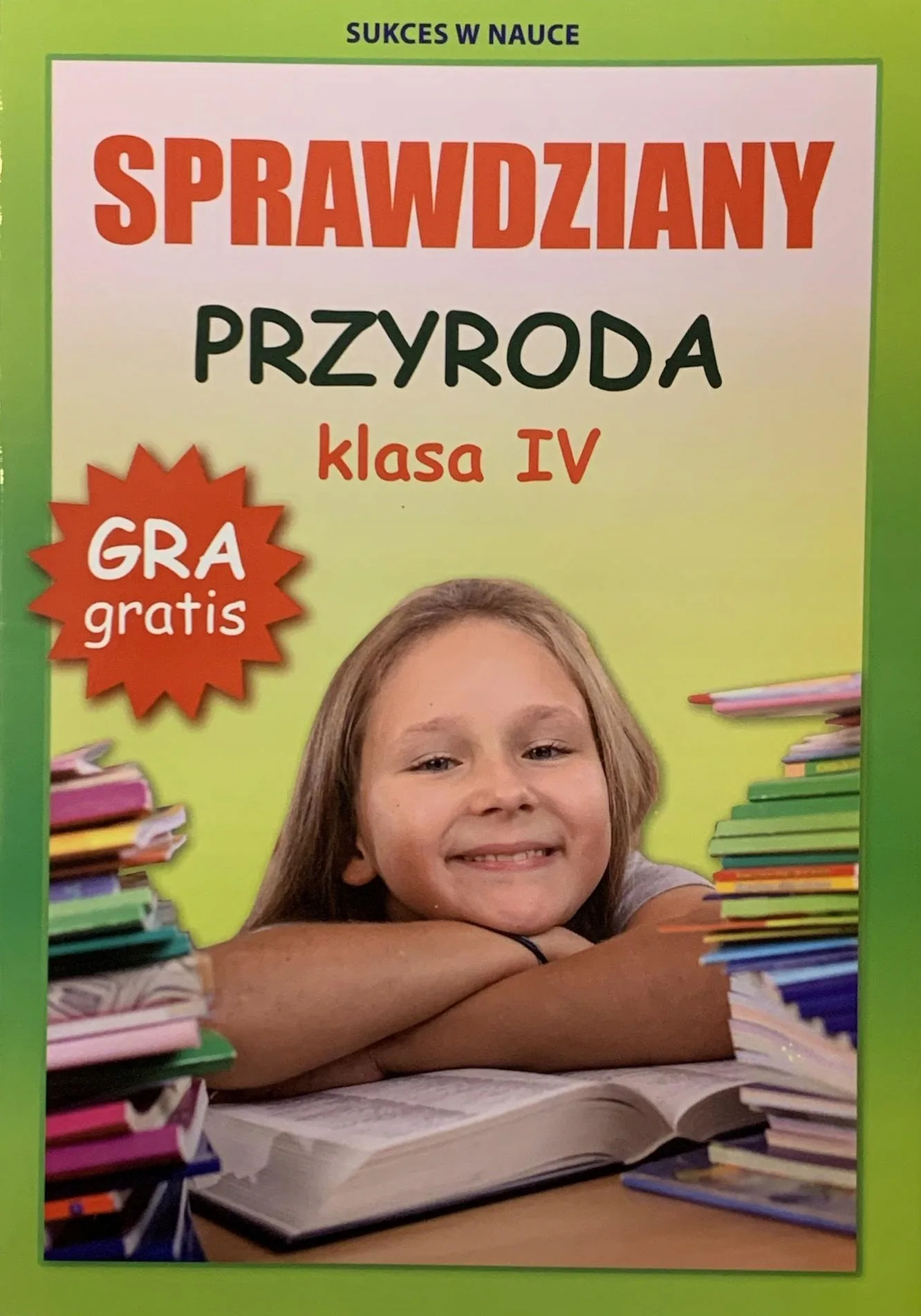 Okładka: przyroda KLASA 4 sprawdziany testy z odpowiedziami gratis gra edukacyjna
