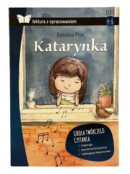 Okładka: KATARYNKA lektura z opracowaniem BOLESŁAW PRUS