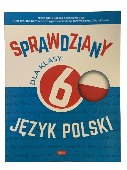Okładka: Język polski klasa 6 karty pracy sprawdziany