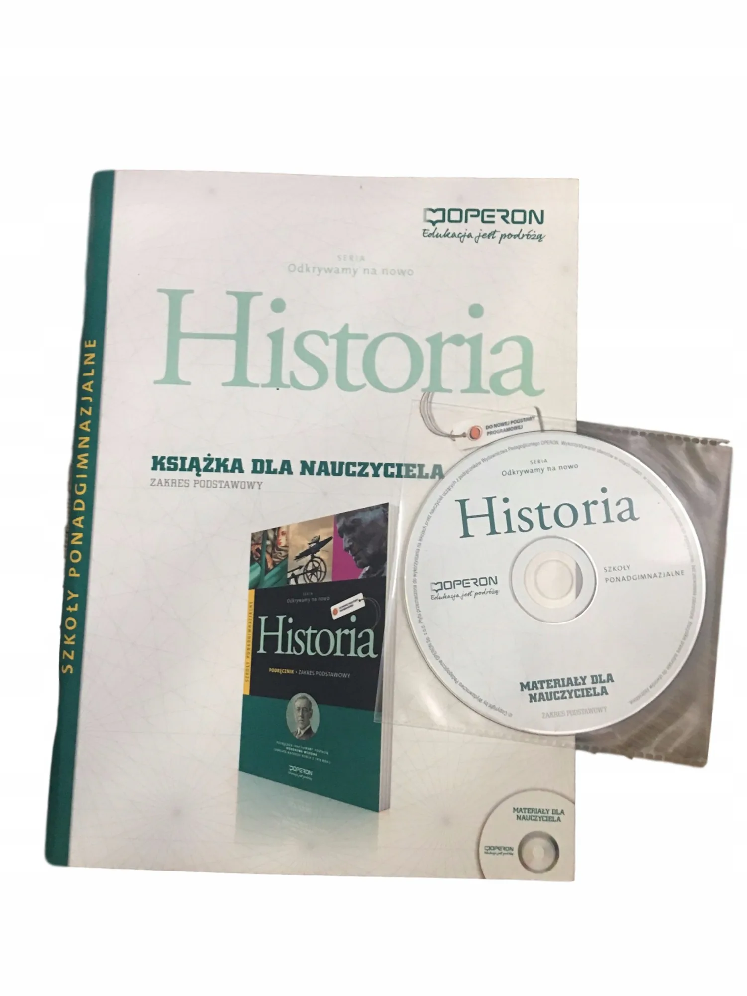 Okładka: HISTORIA ONN książka nauczyciela OPERON TESTY 1
