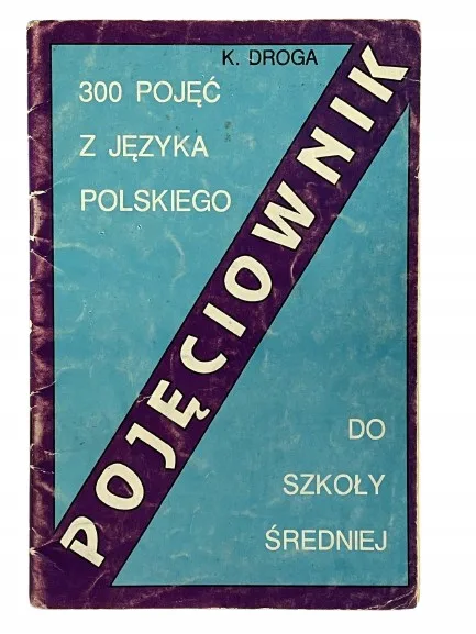 Okładka: Pojęciownik liceum MATURA ŚCIĄGA 300 pojęć bryk
