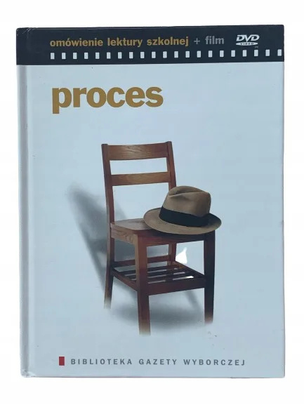 Okładka: PROCES OMÓWIENIE LEKTURY SZKOLNEJ DVD