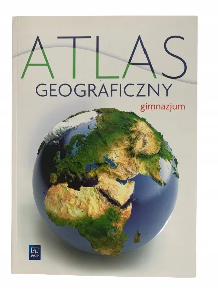 Okładka: ATLAS GEOGRAFICZNY DO GIMNAZJUM WSIP