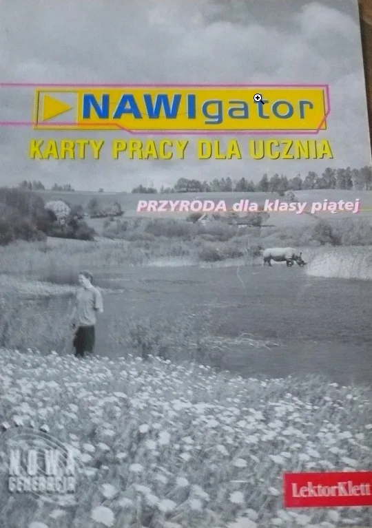 Okładka: PRZYRODA Lektorklett klasa 5 karty pracy
