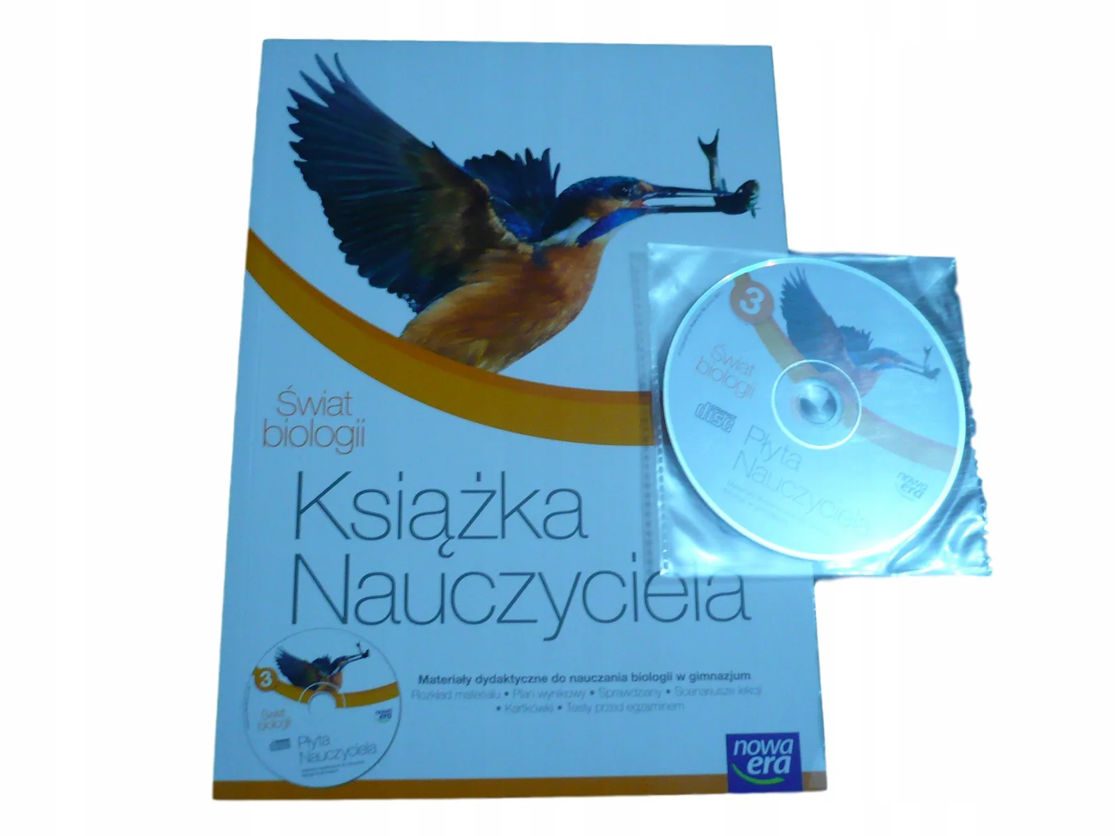 Okładka: Świat biologii 3 Testy Sprawdziany + CD NOWA ERA