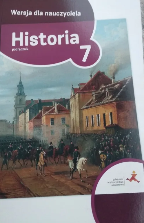 Okładka: PODRÓŻE W CZASIE 7 książka nauczyciela HISTORIA