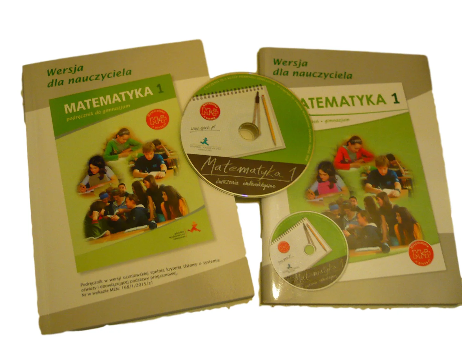 Okładka: MATEMATYKA Z PLUSEM 1 KSIĄZKA NAUCZYCIELA KOMP