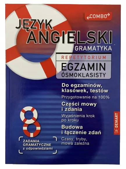 Okładka: Język angielski KLASA 5 6 7 8 ściąga repetytorium