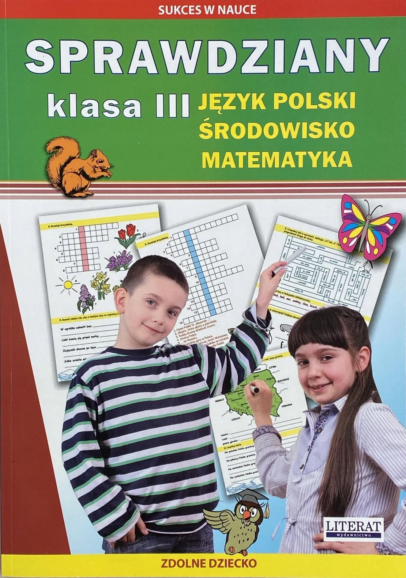 Okładka: MATEMATYKA polski środowisko klasa 3 SPRAWDZIANY