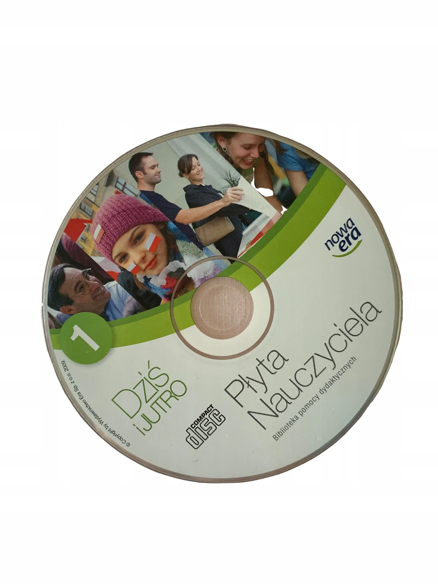 Okładka: DZIS i JUTRO gimnazjum 1 książka nauczyciela na cd SPRAWDZIANY testy 8