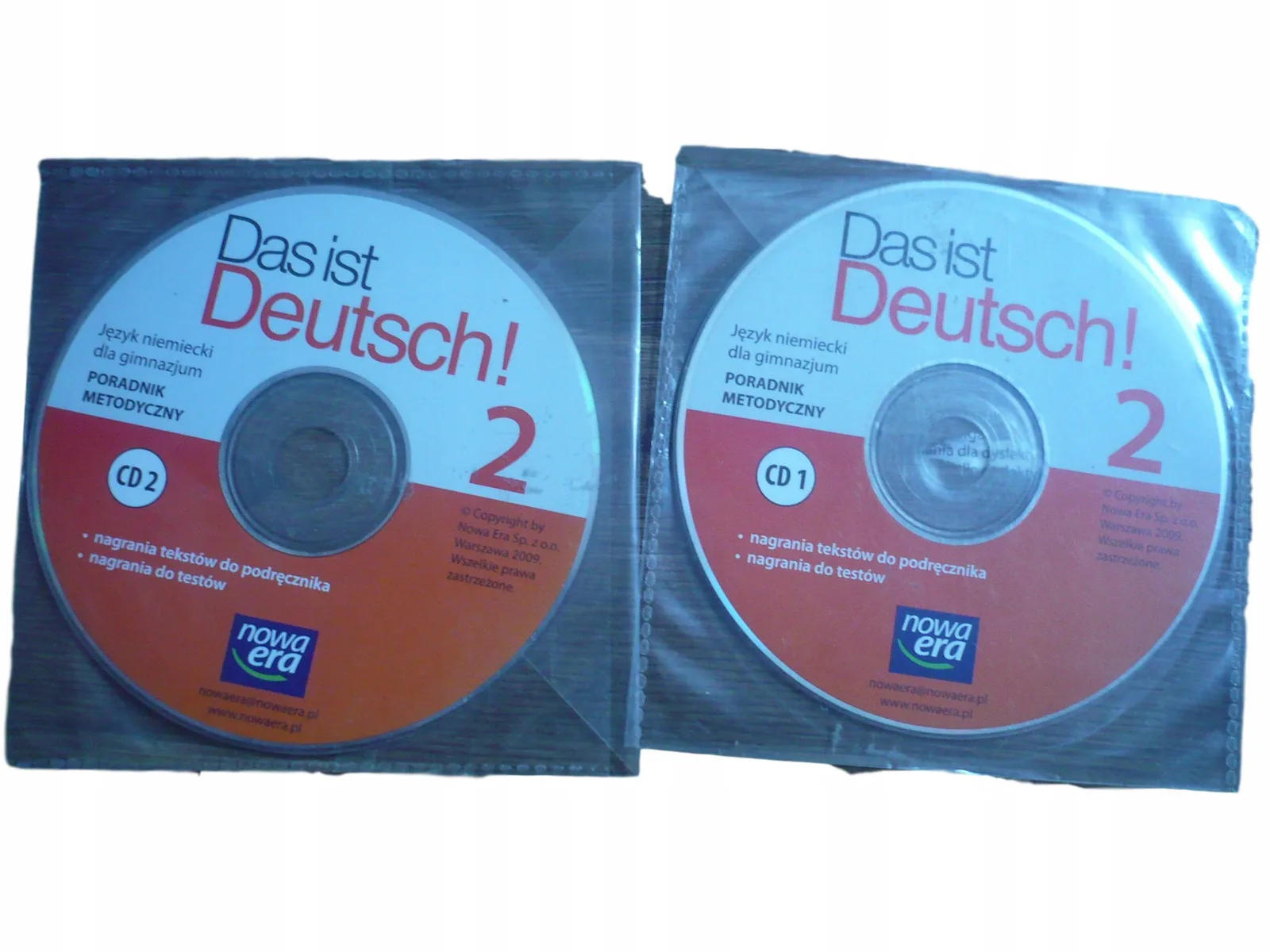 Okładka: DAS IST DEUTSCH 2 poradnik metodyczny na cd 2 płyty