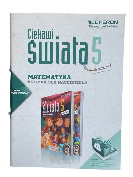 Okładka: MATEMATYKA CIEKAWI ŚWIATA 5 sprawdziany OPERON