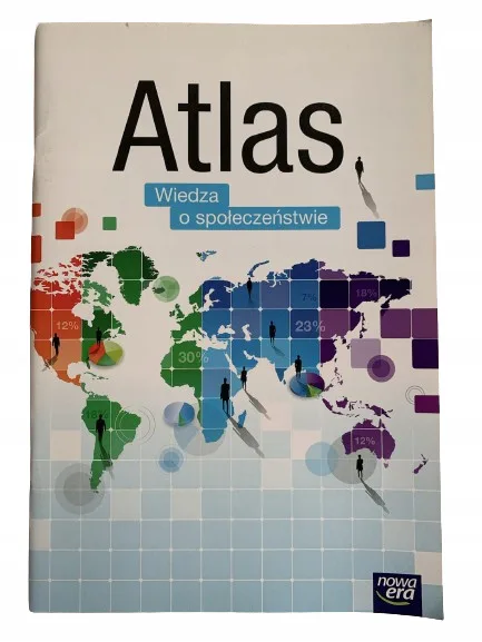 Okładka: ATLAS WOS liceum szkoła średnia wiedza o społecz