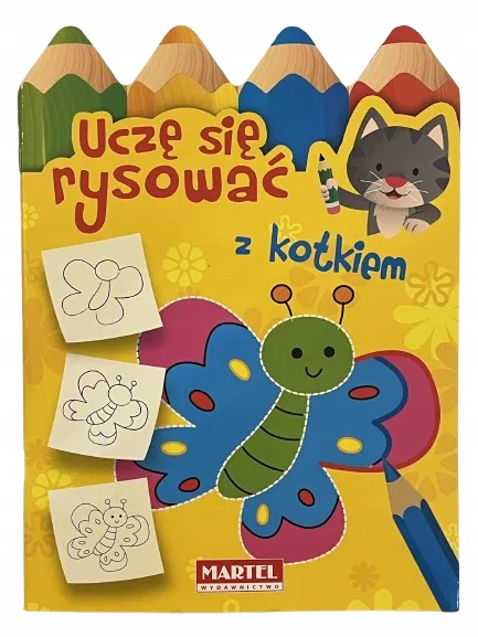Okładka: Nauka rysowania rysunku kurs dla dzieci MALUCHÓW