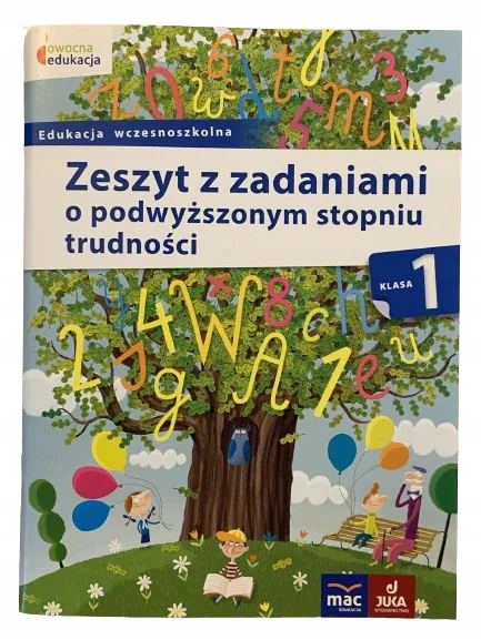 Okładka: MAC JUKA zbiór zadań matematyka klasa 1 zadania