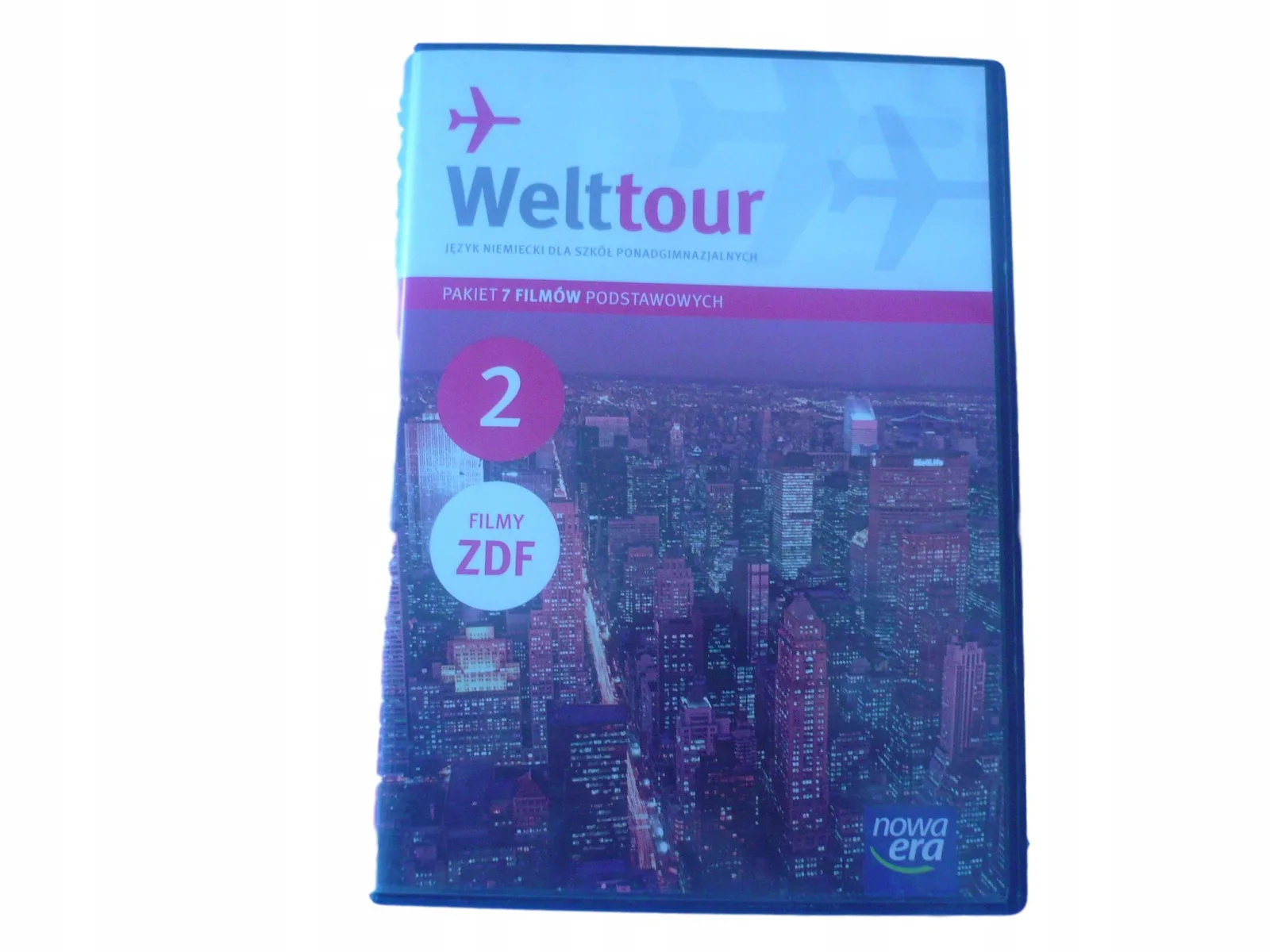 Okładka: WELTTOUR 2 FILMY materiały dydaktyczne PODSTAWA