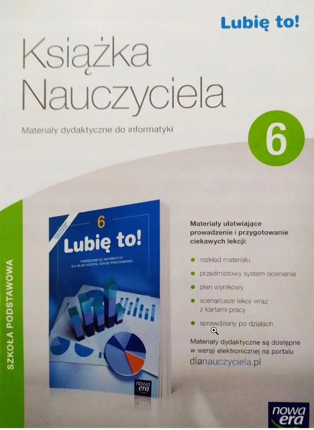 Okładka: Lubię to klasa 6 sprawdziany testy Nowa Era ksiązka nauczyciela
